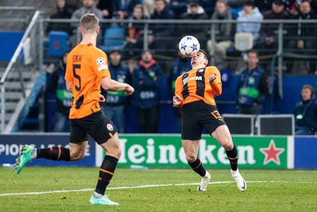 Champions League FC Shakhtar Donetsk FC Barcelona, 07 11 2023 Giorgi Goholeischvili FC Shakhtar Donetsk, 13 Champions League FC Shakhtar Donetsk FC Barcelona, Volksparkstadion, Hamburg, 07 11 2023 Copyright: xBEAUTIFULxSPORTS Buriakovx