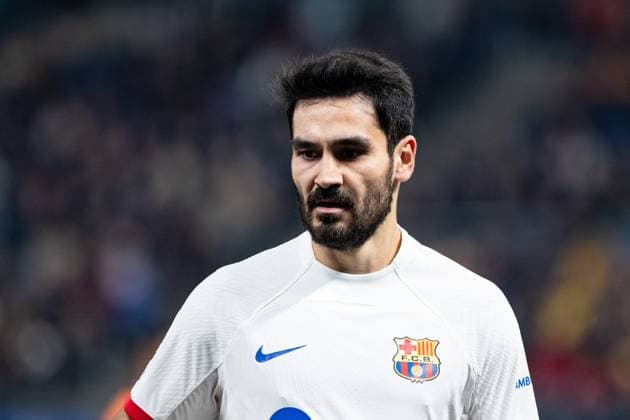Champions League FC Shakhtar Donetsk FC Barcelona, 07 11 2023 Ilkay Guendogan FC Barcelona, 22 Champions League FC Shakhtar Donetsk FC Barcelona, Volksparkstadion, Hamburg, 07 11 2023 Copyright: xBEAUTIFULxSPORTS Buriakovx