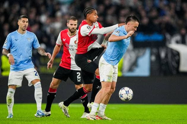 Football, CL, Lazio Roma - Feyenoord Rotterdam
