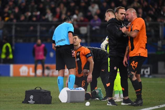 HAMBURG, GERMANY - 7 NOVEMBER, 2023: The UEFA Champions League match between FC Shakhtar Donetsk vs FC Barcelona, Barca at Volksparkstadion  Copyright: xVItaliixKliuievx