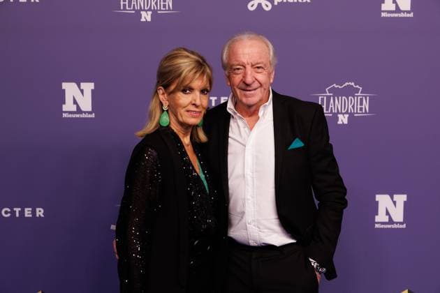 Commentator Jose De Cauwer pictured at the blue carpet of the Flandrien award ceremony for the best Belgian cyclist of the 2023 cycling season, organized by newspaper Het Nieuwsblad , in Oostende, on Tuesday 07 November 2023. KURTxDESPLENTER  x79481873x