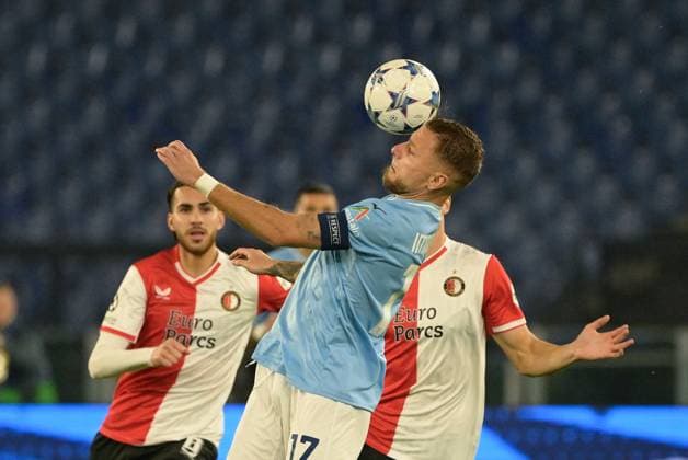 Ciro Immobile (SS Lazio); during the Italian Football Championship League A 2023 2024 match between AS Roma vs US Lecce at the Olimpic Stadium in Rome on 05 November 2023.  Copyright: xFabrizioxCorradetti IPAxSportx x xx IPA_41480752 IPA_Agency_IPA41480752