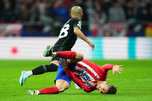 ESP: Atletico de Madrid v Celtic FC. UEFA Champions League match, Group E, date 4 Rodrigo Riquelme of Atletico de Madrid during the UEFA Champions League match, Group E, between Atletico de Madrid and Celtic FC played at Civitas Mertropolitano Stadium on November 7, 2023 in Madrid, Spain. kpng Copyright: xBaguxBlancox xPRESSINPHOTOx PS_231107_014