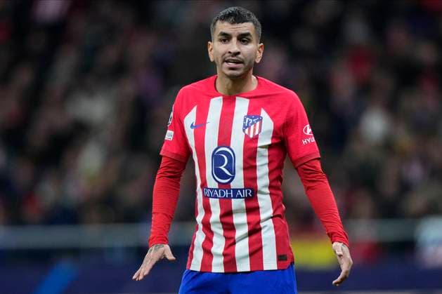 Angel Correa of Atletico de Madrid during Atletico de Madrid vs Celtic FC on November 07, 2023 at Civitas Metropolitano Stadium in Madrid, Spain. Photo: Senis Cebolla ALFAQUI Madrid Civitas Metropolitano Stadium Spain Copyright: xSenisxCebollax xALFAQUIx
