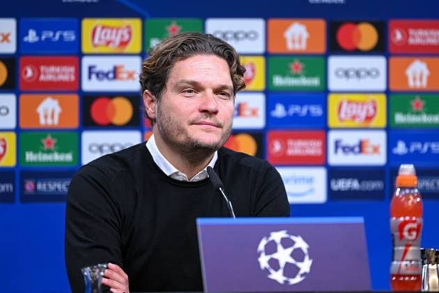 07 11 2023, Football, UCL, UEFA Champions League, Group stage, Matchday 4, Season 2023 2024, Borussia Dortmund Newcastle United, Edin Terzic Borussia Dortmund xRHR PHOTO TKx Copyright: TeresaxKroeger RHR-FOTOx RHR-FOTO TK