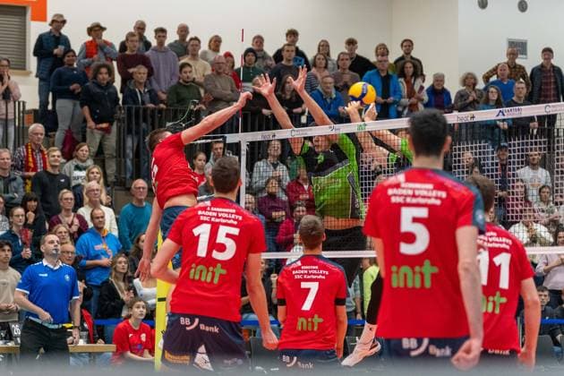 Volleyball, VBL, BADEN VOLLEYS SSC Karlsruhe - VC Bitterfeld-Wolfen
