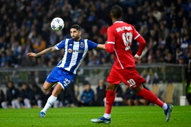 FC Porto v Royal Antwerp FC - UEFA Champions League PORTO, PORTUGAL - NOVEMBER 07 : Alan Varela midfielders of Porto in action during the UEFA Champions League group H match between FC Porto and Royal Antwerp FC on November 7, 2023 in Porto, Portugal, 07 11 2023 Porto Portugal  Copyright: xPeterxDexVoechtx
