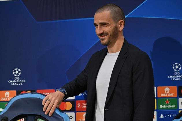 IPP20231107 Football - soccer: UEFA Champions League 2023 2024, S.S.C. Napoli - 1. FC Union Berlin, Leonardo Bonucci (Verwendung nur in Deutschland - GERMANY ONLY) *** IPP20231107 Football soccer UEFA Champions League 2023 2024, S S C Napoli 1 FC Union Berlin, Leonardo Bonucci Use only in Germany GERMANY ONLY 