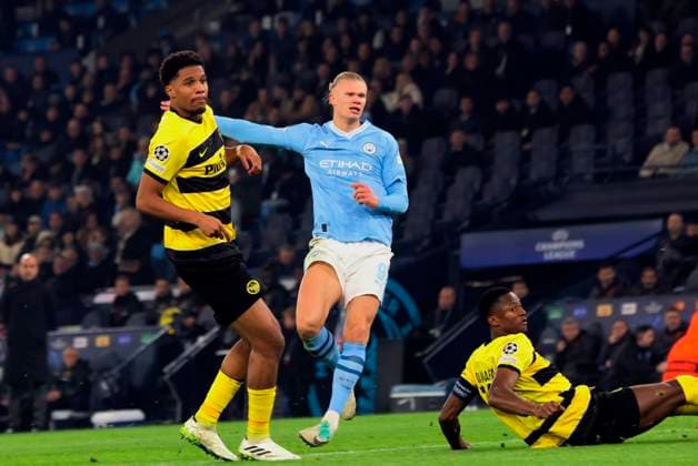 Football - 2023 2024 UEFA Champions League - Group G - Matchday Four of Six - Manchester City vs Young Boys - Etihad Stadium - Tuesday 7th November 2023 , at the Etihad. 