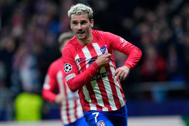 Antoine GriezmannÊgoal during Atletico de Madrid vs Celtic FC on November 07, 2023 at Civitas Metropolitano Stadium in Madrid, Spain. Photo: Senis Cebolla ALFAQUI Madrid Civitas Metropolitano Stadium Spain Copyright: xSenisxCebollax xALFAQUIx