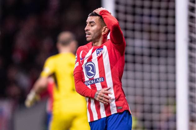 7th November 2023; Metropolitano Stadium, Madrid, Spain, Champions League, Group Stage Football, Atletico Madrid versus Celtic; Angel Correa  ActionPlus12573637 AgenciaxLOF