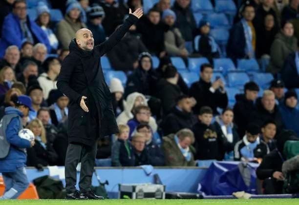 Manchester City v BSC Young Boys: Group G - UEFA Champions League 2023 24 Pep Guardiola, Manager of Manchester City reacts on the side line during the UEFA Champions League match between Manchester City and BSC Young Boys at Etihad Stadium on November 7, 2023 in Manchester, United Kingdom. Manchester Etihad Stadium England United Kingdom Copyright: xNigelxFrench Sportsphoto APLx 13959921