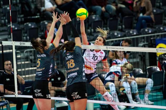 Volleyball, Women CL, Budowlani Lodz - SC Potsdam