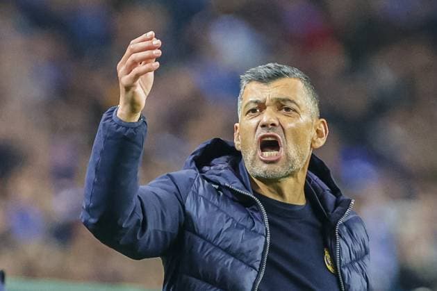 Uefa Champions League, FC Porto vs Royal Antwerp FC, round 2 of 6 Porto, Portugal, November, 7th, 2023,Uefa Champions League, FC Porto vs Royal Antwerp FC, round 2 of 6 at the Estadio do Dragao, Sergio Conceicao, FC Porto manager, photography by @guelbergoes Porto Portugal