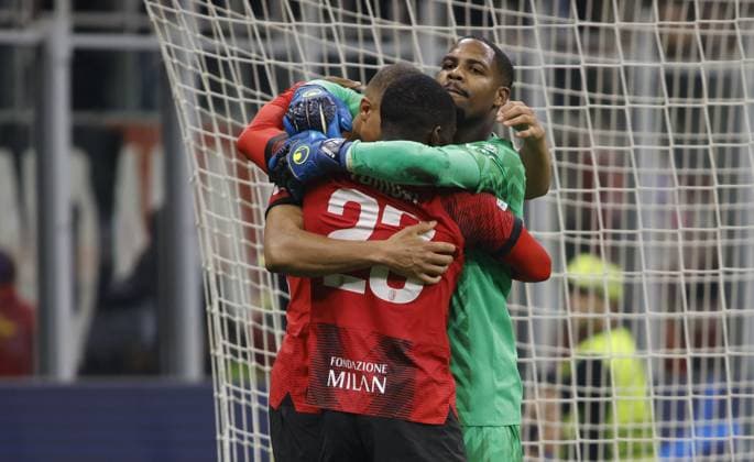 during the Uefa Champions League, Group F, football match between Ac Milan and Fc Paris Saint Germain on 07 November 2023 at Giuseppe Meazza Stadium, San Siro, Milan,Italy. Photo Nderim Kaceli  Copyright: xNderimxKaceli IPAxSportx xipa-agx xx IPA_41484392 IPA_Agency_IPA41484392