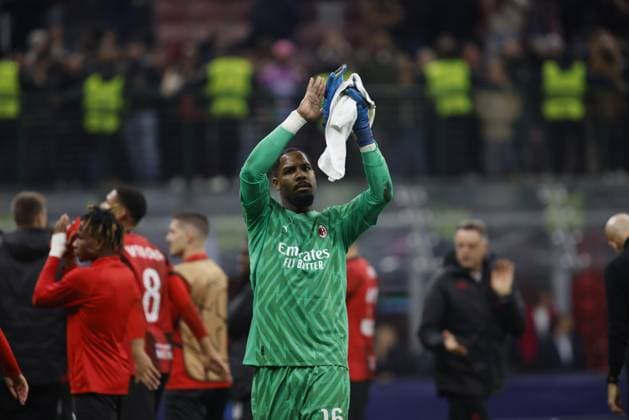 during the Uefa Champions League, Group F, football match between Ac Milan and Fc Paris Saint Germain on 07 November 2023 at Giuseppe Meazza Stadium, San Siro, Milan,Italy. Photo Nderim Kaceli  Copyright: xNderimxKaceli IPAxSportx xipa-agx xx IPA_41484410 IPA_Agency_IPA41484410