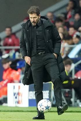 Atletico de Madrid s coach Diego Pablo Cholo Simeone during Champions League 2023 2024, Group E, match 4. November 7,2023. (20231107477)