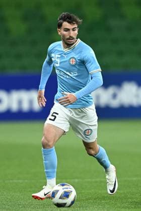 SOCCER CITY BURIRAM, Callum Talbot of Melbourne City in action during the AFC Champions League soccer match between Melbourne City and Buriram United at AAMI Park in Melbourne, Wednesday, November 8, 2023. ( NO ARCHIVING, EDITORIAL USE ONLY, NO USE IN BOOKS WITHOUT CONSENT MELBOURNE VICTORIA AUSTRALIA  Copyright: xJAMESxROSSx 20231108001862668941