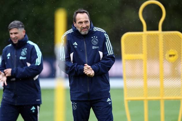 Football, EL, Ajax Amsterdam, Training