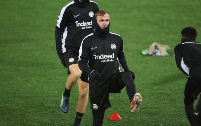 Football, EL, Eintracht Frankfurt, Training