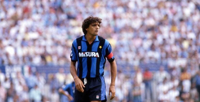 08.09.85 Inter Mailand - AC Pisa Italien, Mailand, 08.09.1985, Fussball, Serie A, Inter Mailand - AC Pisa (3:0): Alessandro Altobelli (Inter Mailand). *** 08 09 85 Inter Milan AC Pisa Italy, Milan, 08 09 1985, Soccer, Serie A, Inter Milan AC Pisa 3 0 Alessandro Altobelli Inter Milan