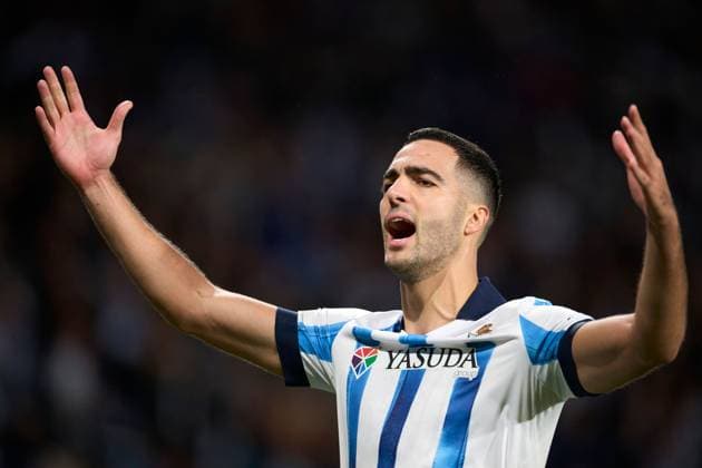 Editorial use only Real Sociedad v Benfica, UEFA Champions League match, Group D, date 4. Football, Reale Arena Stadium, San Sebastian, Spain - 8 November 2023 Editorial use only  Copyright: xPRESSINPHOTO Shutterstockx 14198068c