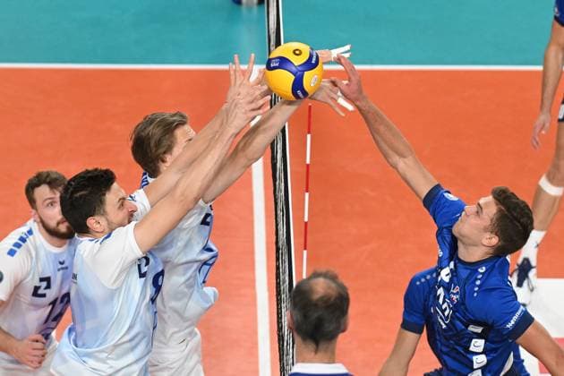 Volleyball, VBL, SVG Lüneburg - VfB Friedrichshafen