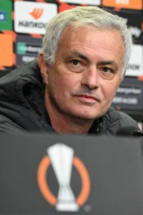 Coach of AS Rome Jose Mourinho during the press conference, PK, Pressekonferenz prior to the Football Europa League 4th round Group G match Slavia Praha vs AS Rome, Prague, Czech Republic, November 8, 2023. (CTKxPhoto MichalxKamaryt) CTKPhotoP2023110808175  CTKPhotoP2023110808175