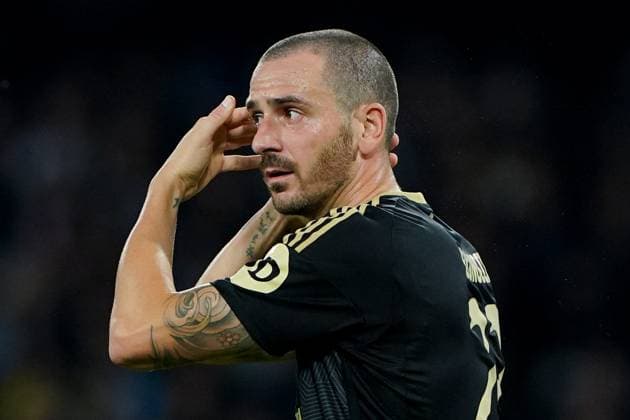 SSC Napoli v 1. FC Union Berlin - UEFA Champions League Leonardo Bonucci of 1. FC Union Berlin looks dejected during the Champions League Group C match between SSC Napoli and 1. FC Union Berlin at Stadio Diego Armando Maradona on November 08, 2023 in Naples, Italy Naples Stadio Diego Armando Maradona Naples Italy Copyright: xGiuseppexMaffiax UCL_Napoli-UnionBerlin_GM_08112023_06209