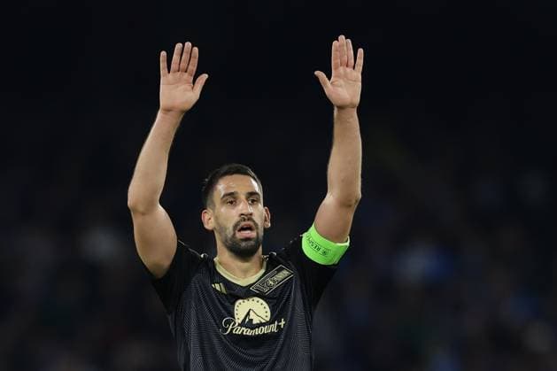 Berlin s German midfielder Rani Khedira gesticulate during the Uefa champions league match between SSC Napoli vs Union Berlin at the Diego Armando Maradona Stadium in Naples, southern Italy, on November 08, 2023.  Copyright: xAntonioxBalasco IPAxSportx xipa-x xx IPA_41503326 IPA_Agency_IPA41503326