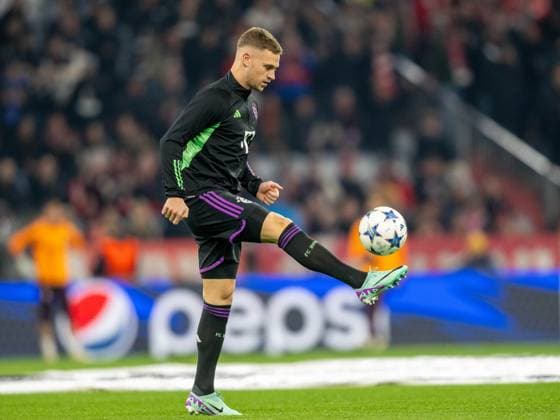 Joshua Kimmich FC Bayern Muenchen, 06 , GER, FC Bayern Muenchen FCB vs Galatasaray Istanbul, Football, Champions League, Group stage, 2023 2024 season, 08 11 2023, DFB DFL regulations prohibit any use of photographs as image sequences and or quasi video , GER, FC Bayern Muenchen FCB vs Galatasaray Istanbul, Football, Champions League, Group stage, 2023 2024 season, 08 11 2023 Muenchen Copyright: xEibner-Pressefoto SaschaxWaltherx EP_EER