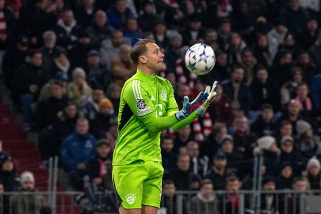 Goalkeeper Manuel Neuer FC Bayern Muenchen Germany, Muenchen, 08 11 2023, Football, UEFA Champions League FC Bayern Muenchen vs Galatasaray SK, Season 2023 2024, Match Day 4, Allianz Arena Photo A2 Bildagentur Peter Hartenfelser