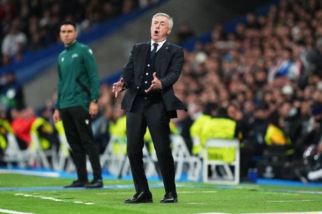 Editorial use only Real Madrid v Sporting Clube de Braga, UEFA Champions League match, Group C, date 4. Football, Santiago Bernabeu Stadium, Madrid, Spain - 8 November 2023 Editorial use only  Copyright: xBaguxBlanco PRESSINPHOTO Shutterstockx 14198880g