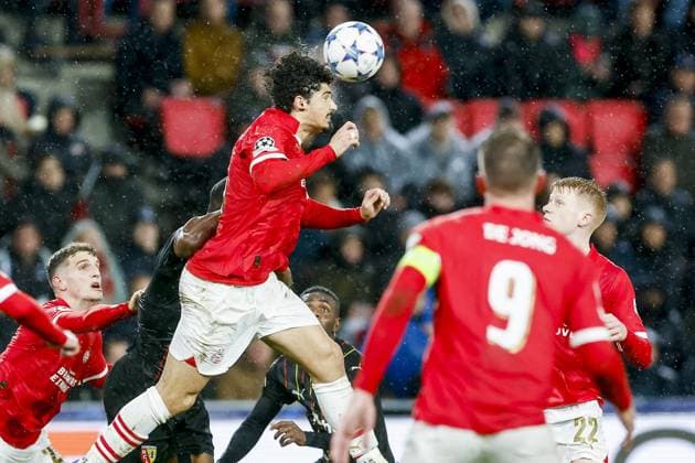 Sport Bilder des Tages EINDHOVEN, 08-11-2023, Philips Stadium, UEFA Champions League season 2023 24, PSV player AndrÃ Ramalho during the match between PSV and RC Lens. PSV - Lens  x23092910x Copyright: