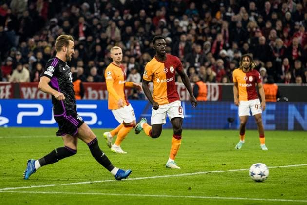 UEFA Champions League FC Bayern Muenchen Galatasaray 08 11 2023 Harry Kane FC Bayern Muenchen, 9 scores the 2 0 UEFA Champions League FC Bayern Muenchen Galatasaray, Munich, Allianz Arena on 08 11 2023 Copyright: xBEAUTIFULxSPORTS Wunderlx