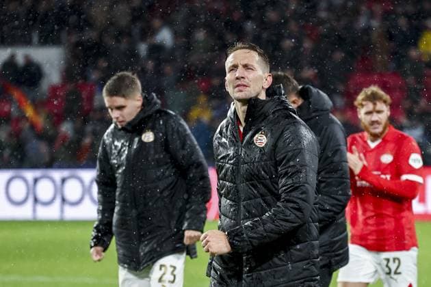EINDHOVEN, 08-11-2023, Philips Stadium, UEFA Champions League season 2023 24, PSV player Luuk de Jong after the match between PSV and RC Lens. PSV - Lens  x23094465x Copyright: