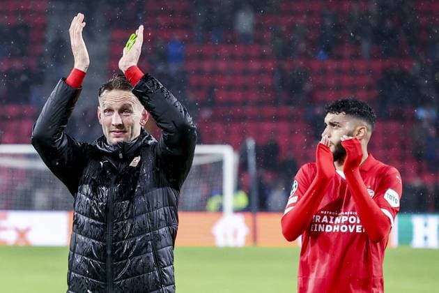 EINDHOVEN, 08-11-2023, Philips Stadium, UEFA Champions League season 2023 24, PSV player Luuk de Jong after the match between PSV and RC Lens. PSV - Lens  x23094466x Copyright: