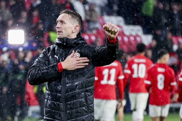 EINDHOVEN, 08-11-2023, Philips Stadium, UEFA Champions League season 2023 24, PSV player Luuk de Jong after the match between PSV and RC Lens. PSV - Lens  x23094467x Copyright: