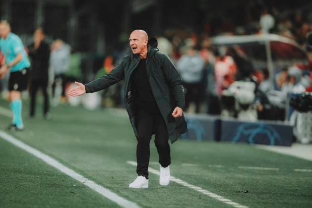 UEFA Champions League Group D: FC Salzburg - Inter Milan SALZBURG, AUSTRIA - NOVEMBER 08: Head coach Gerhard Struber of FC Salzburg during the UEFA Champions League Group D match FC Salzburg vs Inter Milan at Red Bull Arena on November 08, 2023 in Salzburg, Austria. Photo by Jasmin Walter - FC Red Bull Salzburg Copyright: xJasminxWalterx-xFCxRedxBullxSalzburgx JWA_8310