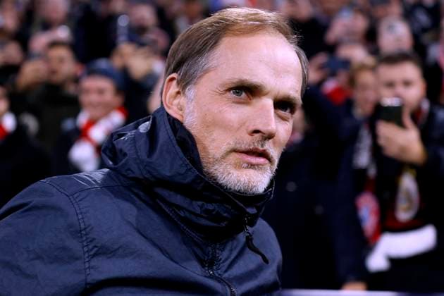 TUCHEL Thomas Coach Team FC Bayern Muenchen UEFA Championsleague Saiason 2023 2024 Match FC Bayern Muenchen Galatasaray Istanbul 2 1 on 08 11 2023 in Muenchen DFL REGULATIONS PROHIBIT ANY USE OF PHOTOGRAPHS as IMAGE SEQUENCES and or QUASI VIDEO Copyright: xLacixPerenyix