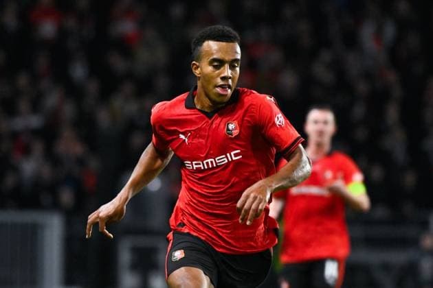 Doue Guela ( 17 - Rennes ) - FOOTBALL : Rennes vs Panathinaikos - Ligue Europa - 09 11 2023 FedericoPestellini Panoramic 