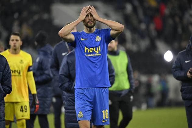 Union s Christian Burgess pictured after a soccer game between Austrian Linzer Athletik Klub (LASK) and Belgian Royale Union Saint Gilloise in Linz, Austria, on Thursday 09 November 2023, on day 4 in the group phase of the UEFA Europa League competition, in group E. LAURIExDIEFFEMBACQ  x79656054x
