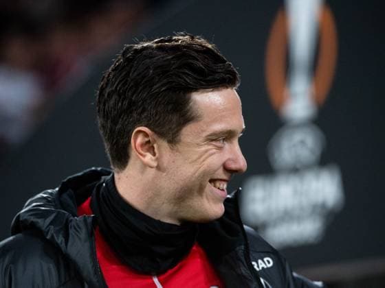 Michael Gregoritsch SC Freiburg, 38 , GER, SC Freiburg vs FK TSC Backa Topola, Football UEFA Europa League, Group A, Matchday 4, Season 2023 2024, 09 11 2023 GER, SC Freiburg vs FK TSC Backa Topola, Football UEFA Europa League, Group A, Matchday 4, Season 2023 2024, 09 11 2023 Freiburg Copyright: xEibner-Pressefoto Memmlerx EP_MMR