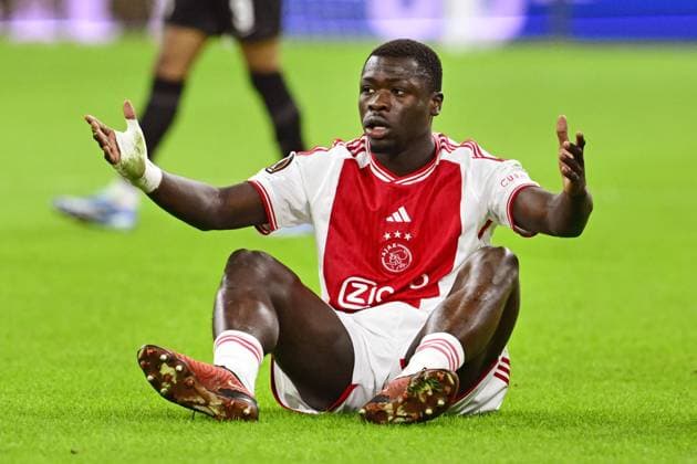 AMSTERDAM - Brian Brobbey of Ajax during the UEFA Europa League Group B match between Ajax Amsterdam and Brighton & Hove Albion FC at the Johan Cruyff ArenA on November 9, 2023 in Amsterdam, Netherlands. ANP OLAF KRAAK UEFA Europa League 2023 24 2023 2024 xVIxANPxSportx xxANPxIVx 483443199 originalFilename: 483443199.jpg