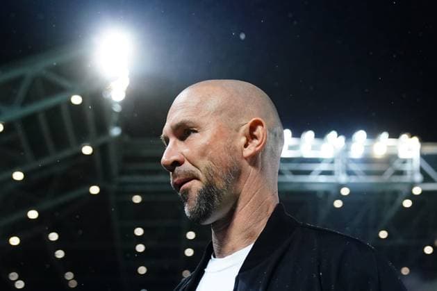 Foto Spada LaPresse 09 Novembre 2023 - Bergamo , Italia - calcio - Atalanta vs Sturm Graz - Europa League 2023 2024 - Stadio Gewiss. Nella foto:Christian Ilzer (SK Sturm Graz head coach) November 09 , 2023 Bergamo , Italy - sport, calcio - Atalanta vs Sturm Graz - Europa League 2023 2024 - Gewiss Stadium . In the pic: Christian Ilzer (SK Sturm Graz head coach)  Copyright: xSpada LaPressex