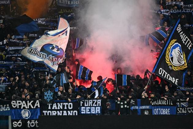 Db Bergamo 09 11 2023 - Europa League Atalanta-Sturm Graz foto Daniele Buffa Image nella foto: tifosi Atalanta 