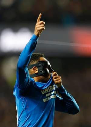 Rangers v AC Sparta Prague UEFA Europa League Danilo of Rangers celebrates scoring his teams first goal during the UEFA Europa League Group C match at Ibrox Stadium, Glasgow Copyright: xFredxPalmerx FIL-19227-0037 UK Newspapers OUT