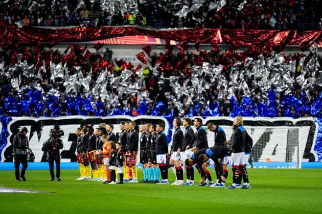 EDITORIAL USE ONLY No use with unauthorised audio, video, data, fixture lists, club league logos or live services. Online in-match use limited to 120 images, no video emulation. No use in betting, games or single club league player publications. Rangers v Sparta Prague, UEFA Europa League, Group C, Football, Ibrox Stadium, Glasgow, UK - 09 Nov 2023 EDITORIAL USE ONLY No use with unauthorised audio, video, data, fixture lists, club league logos or live services. Online in-match use limited to 120 images, no video emulation. No use in betting, games or single club league player publications.  Copyright: xStuartxWallace Shutterstockx 14188590o