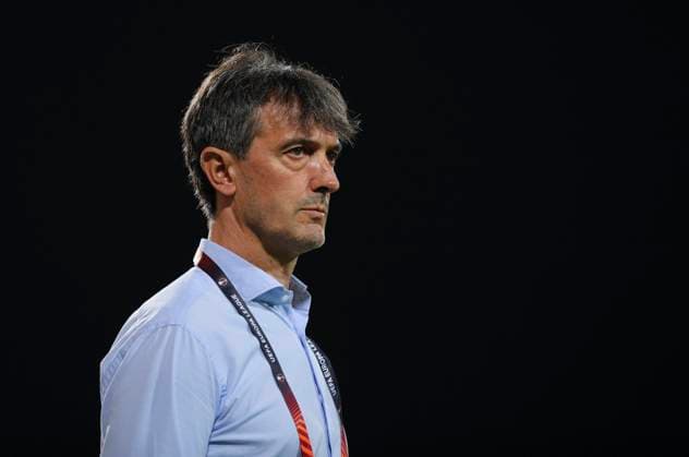 Cyprus Soccer Europa League Villarreal s manager Pacheta before the start of the Europa League Group F football match between Maccabi Haifa and Villarreal at AEK Arena in Larnaca. Cyprus, Thursday, November 9, 2023 Larnaca Cyprus  Copyright: xDanilxShamkinx originalFilename:shamkin-notitle231109_np0dx.jpg