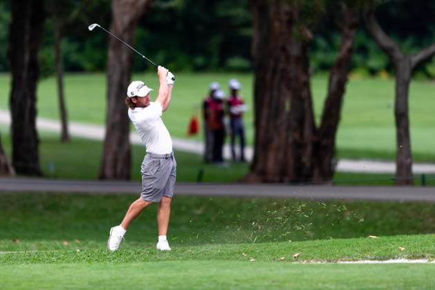 The Hong Kong Open Golf Championship 2023 at Hong Kong Golf Club in Hong Kong - 09 Nov 2023 Tom Power Horan of Australia plays during the round 1 draw matches on day one of The Hong Kong Open Golf Championship 2023 at Hong Kong Golf Club. Hong Kong China Copyright: xBenxLaux xSOPAxImagesx LTF_3730